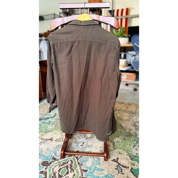 Rogue Territory Gray Dobby Button Up, Size XL(Fits like L) - Picture 5 of 5